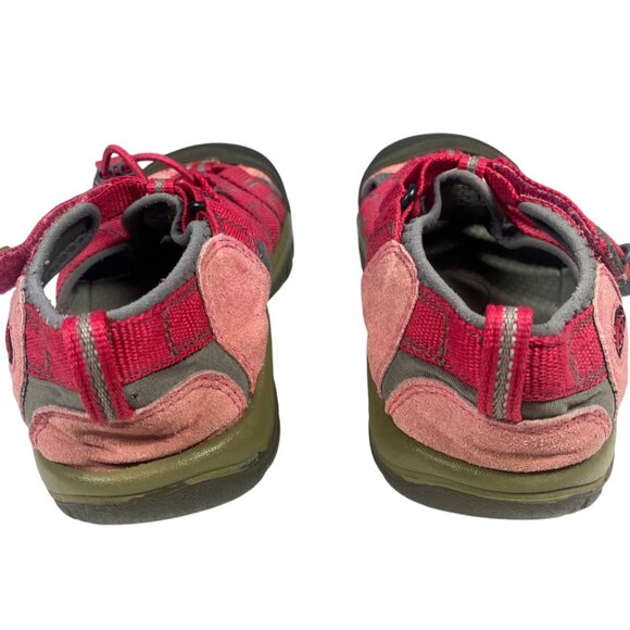 Girls Keen Newport H2 Red Youth Kids Sandals Shoes Size 4 Waterproof EU 37 - Picture 5 of 11
